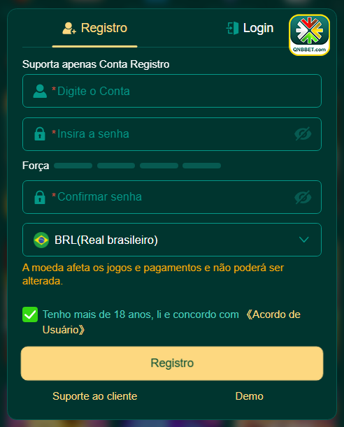 qnbbet.com Cadastro Vantagens